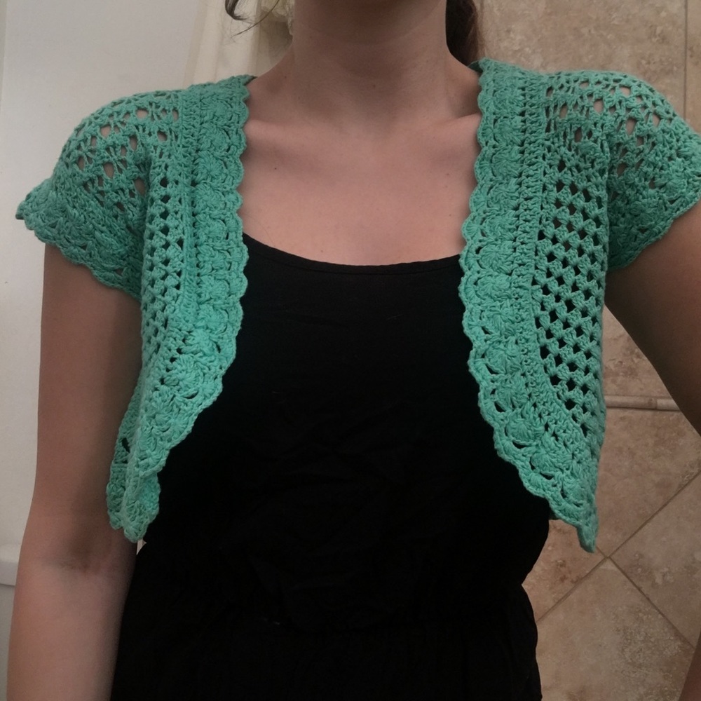 Crochet cover up